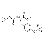 Methyl (S)-2-(Boc-amino)-3-[4-(trifluoromethoxy)phenyl]propanoate