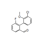 3’-Chloro-6-fluoro-2’-methoxy-[1,1’-biphenyl]-2-carbaldehyde