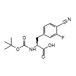 (S)-2-(Boc-amino)-3-(4-cyano-3-fluorophenyl)propanoic Acid
