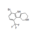 6-Bromo-9-(trifluoromethyl)-2,3,4,5-tetrahydro-1H-pyrido[4,3-b]indole