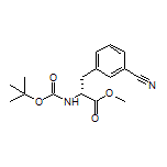 Methyl (R)-2-(Boc-amino)-3-(3-cyanophenyl)propanoate