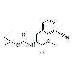 Methyl 2-(Boc-amino)-3-(3-cyanophenyl)propanoate