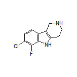 7-Chloro-6-fluoro-2,3,4,5-tetrahydro-1H-pyrido[4,3-b]indole