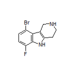 9-Bromo-6-fluoro-2,3,4,5-tetrahydro-1H-pyrido[4,3-b]indole