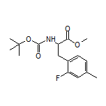 Methyl 2-(Boc-amino)-3-(2-fluoro-4-methylphenyl)propanoate