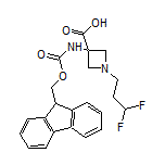 3-(Fmoc-amino)-1-(3,3-difluoropropyl)azetidine-3-carboxylic Acid