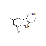 6-Bromo-8-methyl-2,3,4,5-tetrahydro-1H-pyrido[4,3-b]indole