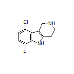 9-Chloro-6-fluoro-2,3,4,5-tetrahydro-1H-pyrido[4,3-b]indole
