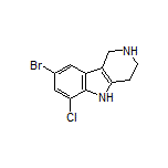 8-Bromo-6-chloro-2,3,4,5-tetrahydro-1H-pyrido[4,3-b]indole