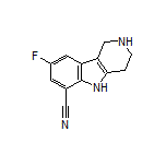 8-Fluoro-2,3,4,5-tetrahydro-1H-pyrido[4,3-b]indole-6-carbonitrile
