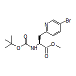 Methyl (S)-2-(Boc-amino)-3-(5-bromopyridin-2-yl)propanoate