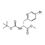 Methyl (R)-2-(Boc-amino)-3-(5-bromopyridin-2-yl)propanoate