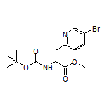 Methyl 2-(Boc-amino)-3-(5-bromopyridin-2-yl)propanoate