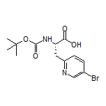 (S)-2-(Boc-amino)-3-(5-bromopyridin-2-yl)propanoic Acid
