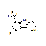 8-Fluoro-6-(trifluoromethyl)-2,3,4,5-tetrahydro-1H-pyrido[4,3-b]indole