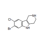 7-Bromo-8-chloro-2,3,4,5-tetrahydro-1H-pyrido[4,3-b]indole