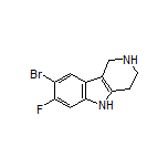 8-Bromo-7-fluoro-2,3,4,5-tetrahydro-1H-pyrido[4,3-b]indole