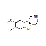 7-Bromo-8-methoxy-2,3,4,5-tetrahydro-1H-pyrido[4,3-b]indole