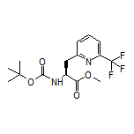 Methyl (S)-2-(Boc-amino)-3-[6-(trifluoromethyl)-2-pyridyl]propanoate
