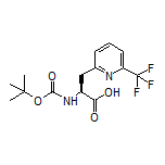 (S)-2-(Boc-amino)-3-[6-(trifluoromethyl)-2-pyridyl]propanoic Acid