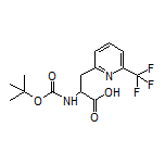 2-(Boc-amino)-3-[6-(trifluoromethyl)-2-pyridyl]propanoic Acid