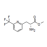 Methyl (R)-2-Amino-3-[6-(trifluoromethyl)-2-pyridyl]propanoate