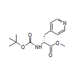 Methyl (R)-2-(Boc-amino)-3-(4-pyridyl)propanoate