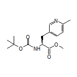 Methyl (S)-2-(Boc-amino)-3-(6-methylpyridin-3-yl)propanoate