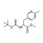 Methyl 2-(Boc-amino)-3-(6-methylpyridin-3-yl)propanoate