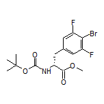 Methyl (R)-2-(Boc-amino)-3-(4-bromo-3,5-difluorophenyl)propanoate
