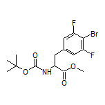 Methyl 2-(Boc-amino)-3-(4-bromo-3,5-difluorophenyl)propanoate