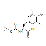 (S)-2-(Boc-amino)-3-(4-bromo-3,5-difluorophenyl)propanoic Acid