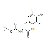 2-(Boc-amino)-3-(4-bromo-3,5-difluorophenyl)propanoic Acid