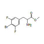 Methyl 2-Amino-3-(4-bromo-3,5-difluorophenyl)propanoate