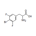2-Amino-3-(4-bromo-3,5-difluorophenyl)propanoic Acid