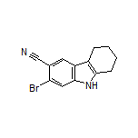 7-Bromo-2,3,4,9-tetrahydro-1H-carbazole-6-carbonitrile