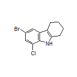 6-Bromo-8-chloro-2,3,4,9-tetrahydro-1H-carbazole