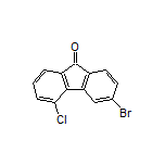 3-Bromo-5-chloro-9H-fluoren-9-one