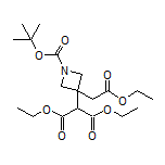 Diethyl 2-[1-Boc-3-(2-ethoxy-2-oxoethyl)azetidin-3-yl]malonate