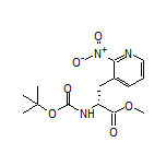 Methyl (R)-2-(Boc-amino)-3-(2-nitropyridin-3-yl)propanoate