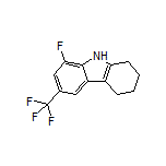 8-Fluoro-6-(trifluoromethyl)-2,3,4,9-tetrahydro-1H-carbazole