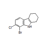 8-Bromo-7-chloro-2,3,4,9-tetrahydro-1H-carbazole