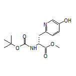 Methyl (R)-2-(Boc-amino)-3-(5-hydroxypyridin-2-yl)propanoate