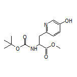 Methyl 2-(Boc-amino)-3-(5-hydroxypyridin-2-yl)propanoate