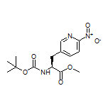 Methyl (S)-2-(Boc-amino)-3-(6-nitropyridin-3-yl)propanoate