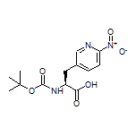 (S)-2-(Boc-amino)-3-(6-nitropyridin-3-yl)propanoic Acid