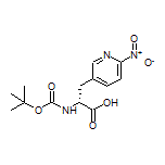 (R)-2-(Boc-amino)-3-(6-nitropyridin-3-yl)propanoic Acid