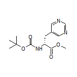 Methyl (R)-2-(Boc-amino)-3-(5-pyrimidinyl)propanoate
