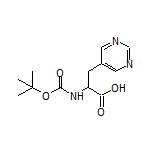 2-(Boc-amino)-3-(5-pyrimidinyl)propanoic Acid