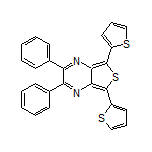 2,3-Diphenyl-5,7-di(thiophen-2-yl)thieno[3,4-b]pyrazine